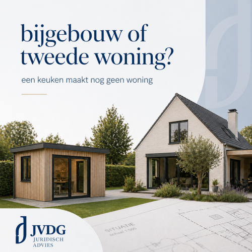 Bijgebouw of tweede woning